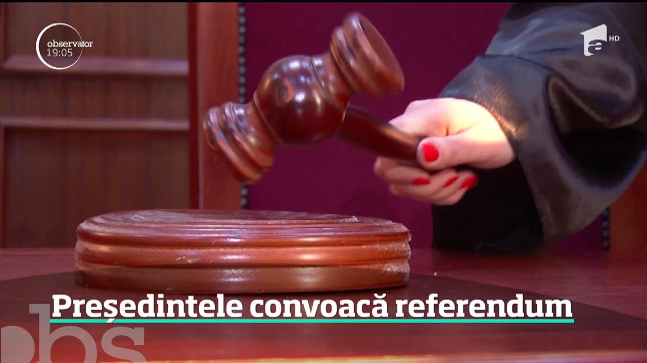 E oficial! Klaus Iohannis va convoca referendum pe Justiție pe 26 mai, &icirc;n aceeaşi zi cu alegerile europarlamentare