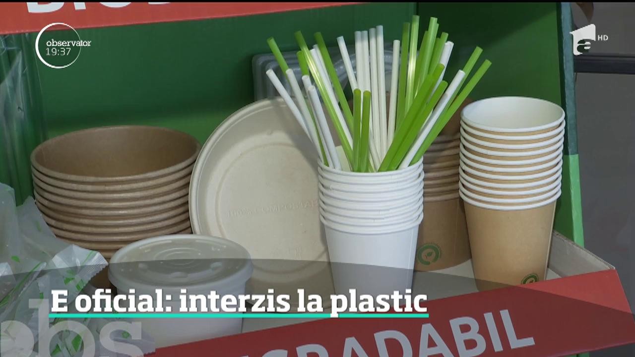 &Icirc;n cel mult doi ani, tac&acirc;murile şi paharele din plastic vor fi interzise