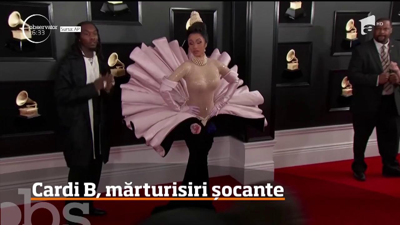 Cardi B, mărturisiri șocante. Pe vremea c&acirc;nd lucra &icirc;ntr-un bar de streaptease vedeta obişnuia să drogheze bărbaţi