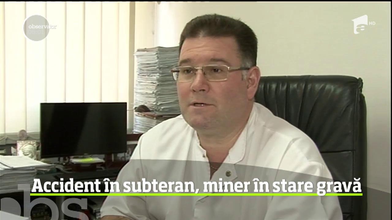 Un nou accident &icirc;n mină aduce &icirc;n faţă problemele şi pericolul uriaş din subteran. Un miner se zbate acum &icirc;ntre viaţă şi moarte la spital după ce a fost surprins de surparea unui perete de cărbune &icirc;n exploatarea de la Vulcan
