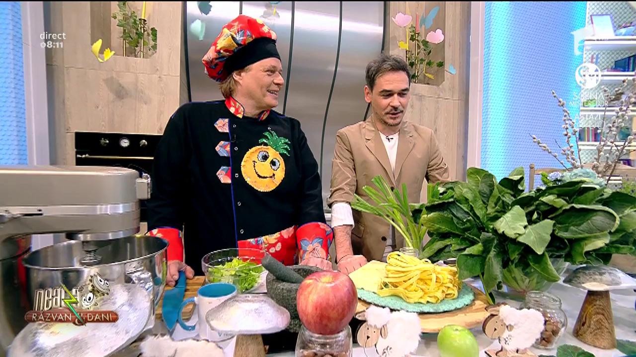 Rețeta zilei. Tagliatelle cu spanac, un preparat sănătos și delicios