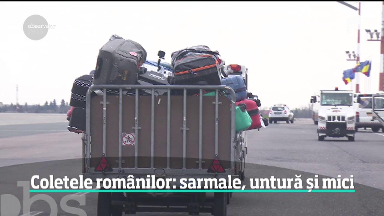Rom&acirc;nii iubesc m&acirc;ncarea tradiţională. Sarmale, untură și mici, &icirc;n colete trimise și la mii de kilometri depărate