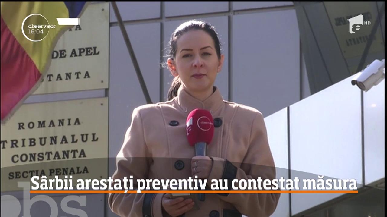 S&acirc;rbii arestaţi preventiv după descoperirea celor peste o mie de kilograme de cocaină au contestat decizia
