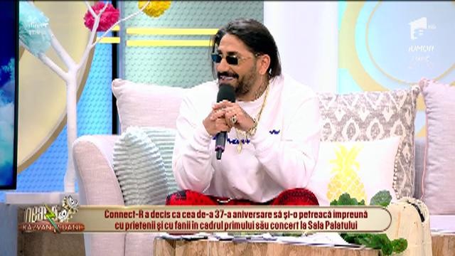 De ziua lui, mergi să-l vezi pe Connect-R, &icirc;n concert la Sala Palatului? Artistul dă o super petrecere pentru fanii săi