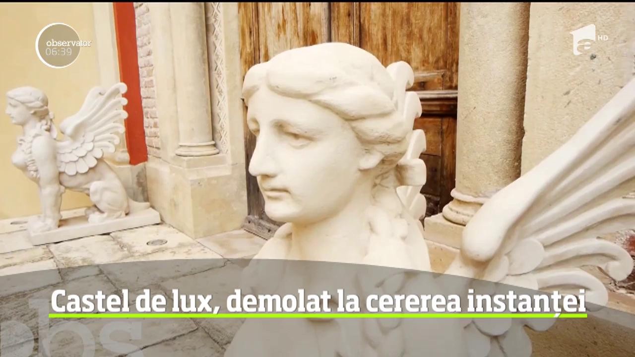 Un castel cu o valoare estimată la 57 de milioane de euro va fi pus la păm&acirc;nt &icirc;n următoarele luni
