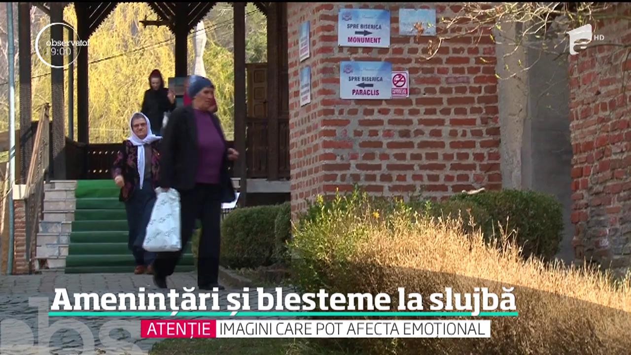 Credincioși amenințați și blestemați la slujbă. S-a &icirc;nt&acirc;mplat la mănăstirea Cotmeana