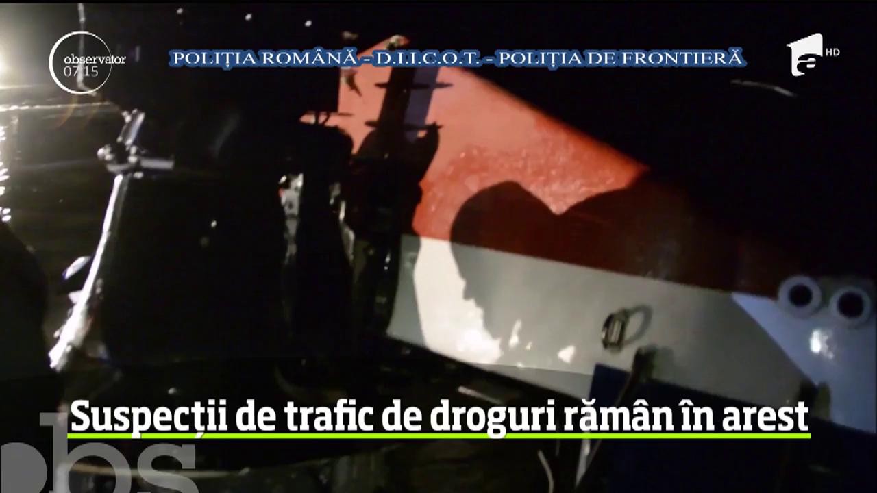 Cei doi cetăţeni s&acirc;rbi, arestaţi &icirc;n cazul tonei de cocaină descoperite &icirc;n Delta Dunării, răm&acirc;n &icirc;n arest