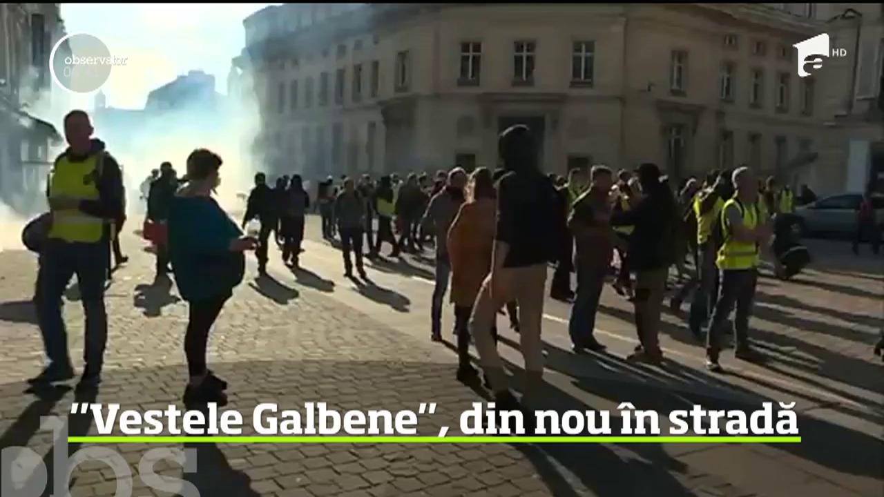 "Vestele Galbene", din nou &icirc;n stradă