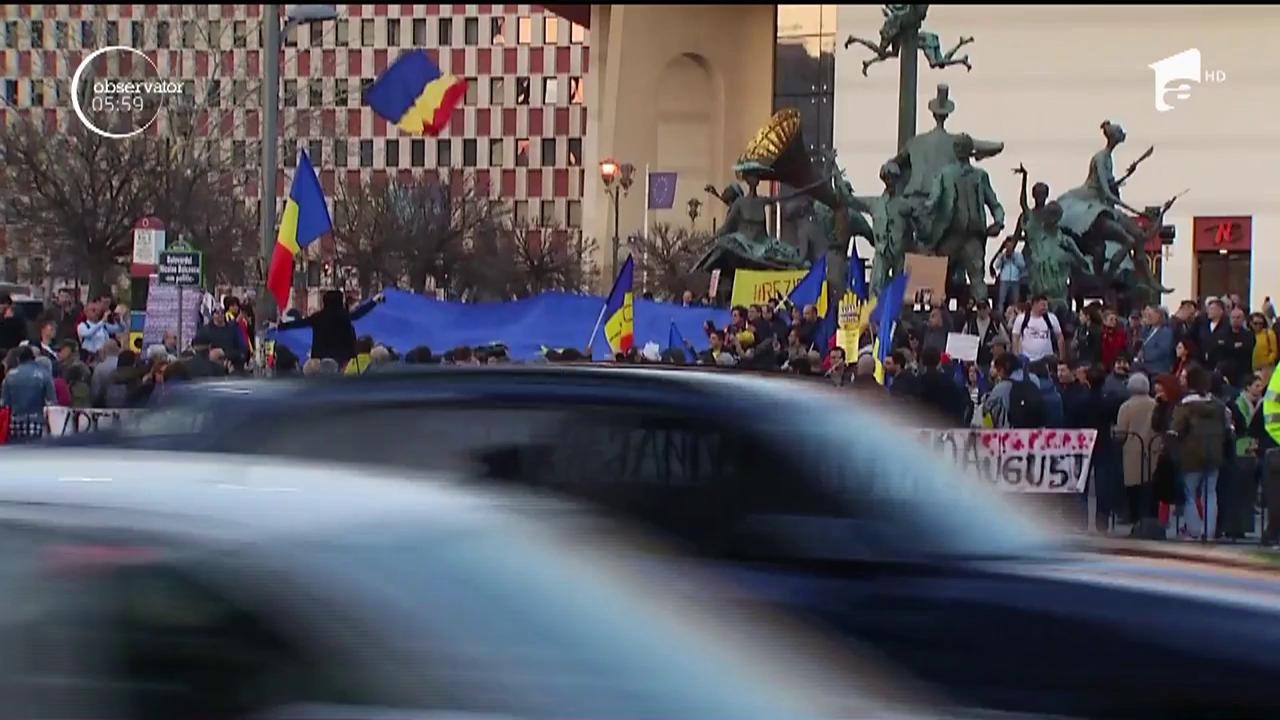 Proteste &icirc;n Piaţa Universităţii pentru susţinerea Laurei Codruţa Kovesi