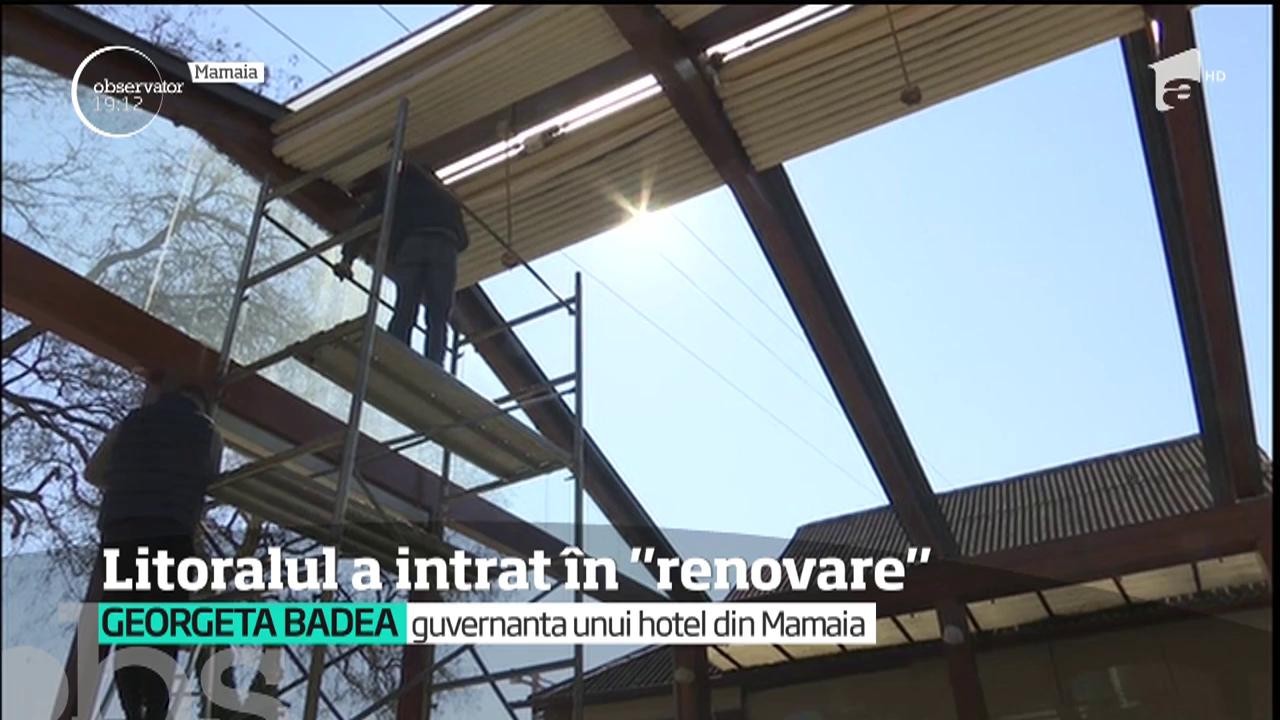 Litoralul a intrat &icirc;n "renovare"