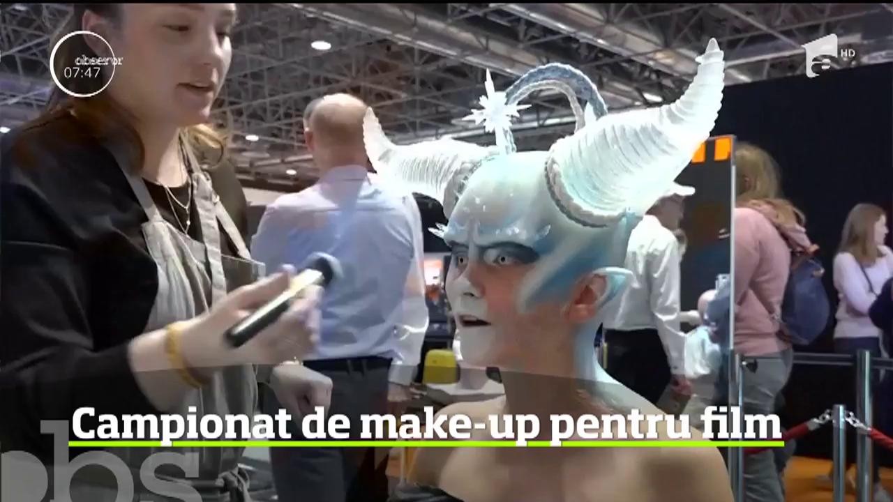 Ucenici ai artei machiajului pentru film s-au &icirc;ntrecut &icirc;ntr-o competiţie tematică &icirc;n Germania