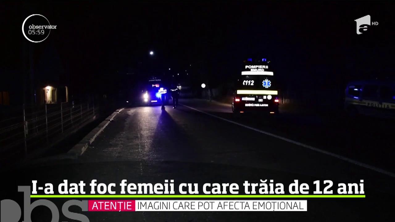 O femeie de 47 de ani şi tatăl ei din Bistriţa-Năsăud au fost la un pas să ardă de vii &icirc;n casă
