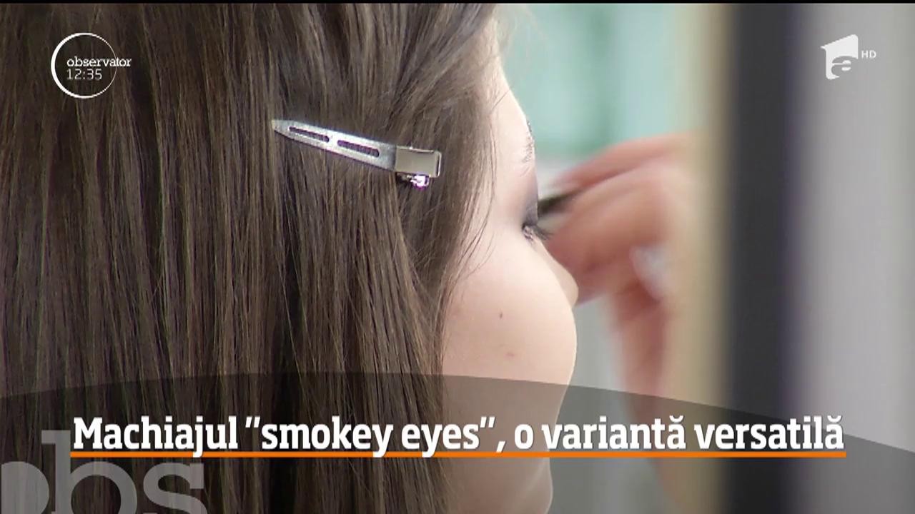 Trucuri pentru un look atractiv. Machiajul "smokey eyes", o variantă perfectă pentru multe evenimente