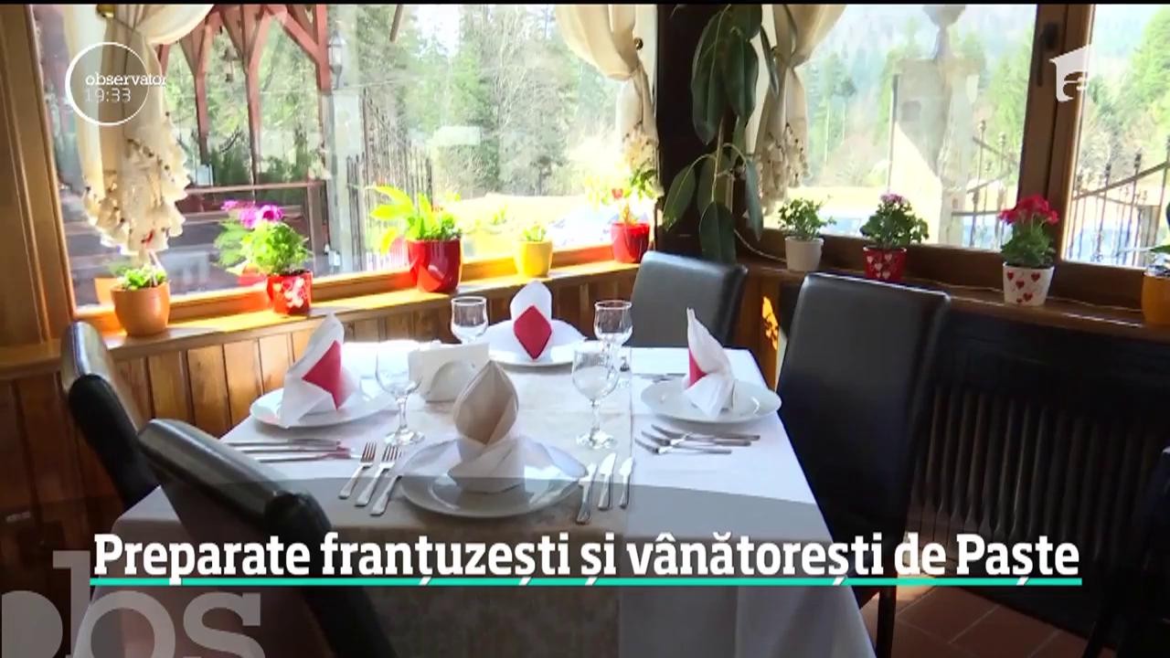Preparate franțuzești și v&acirc;nătorești de Paște, &icirc;n v&acirc;rf de munte