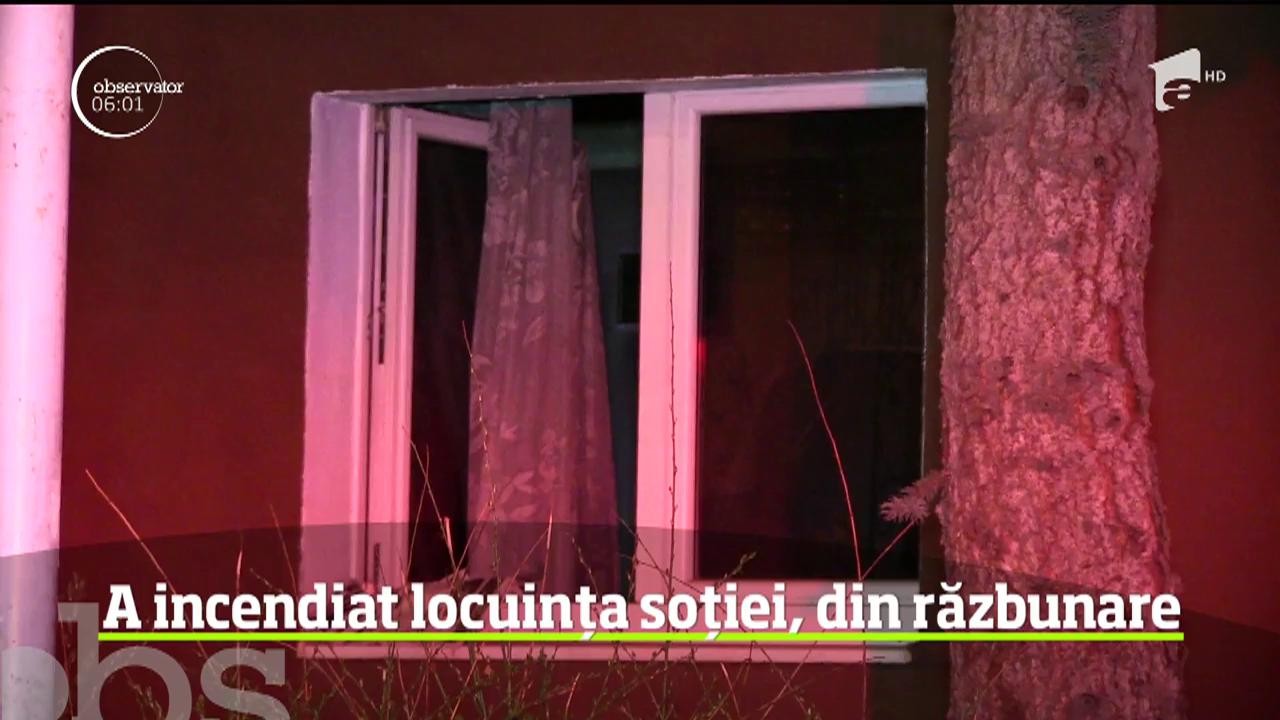 Au fost momente de panică pe o stradă din Cluj-Napoca. A incendiat locuința soției, din răzbunare