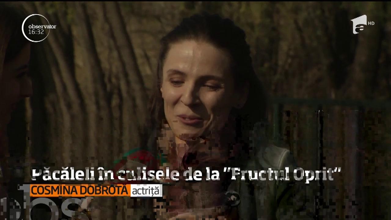 Păcăleli &icirc;n culisele de la serialul Fructul Oprit