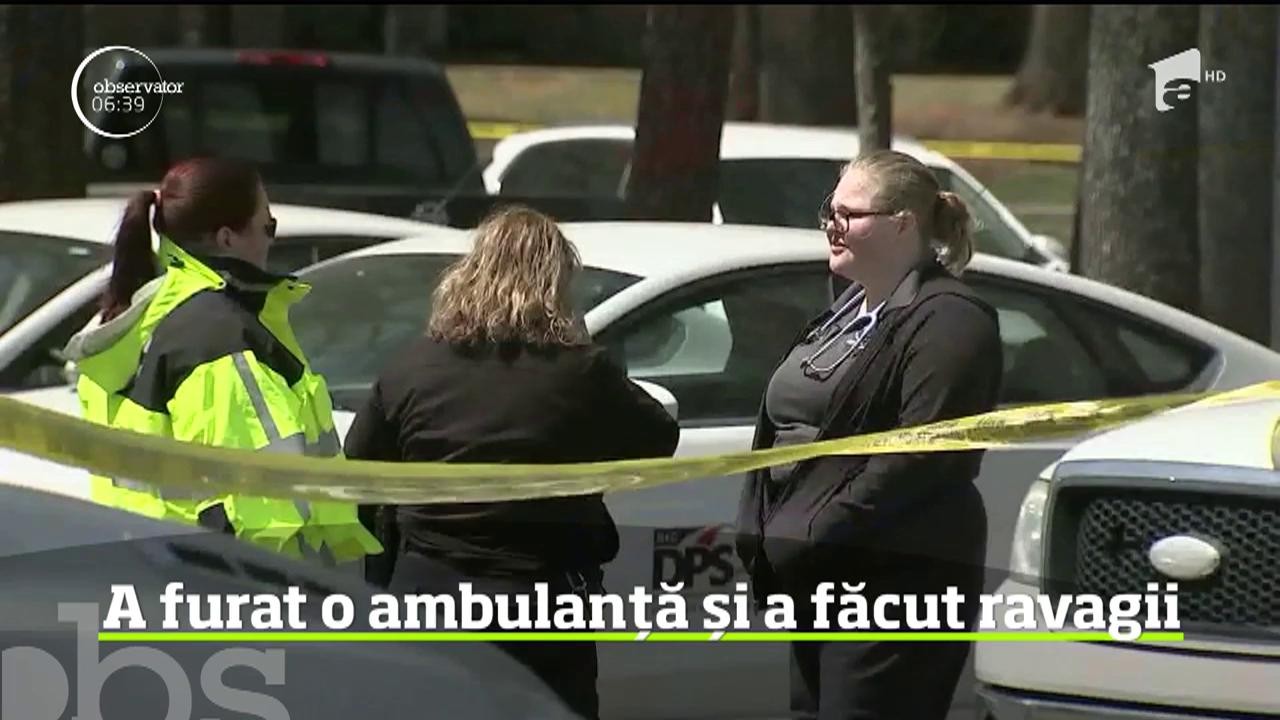 Incident bizar &icirc;n parcarea unui spital din Carolina de Nord
