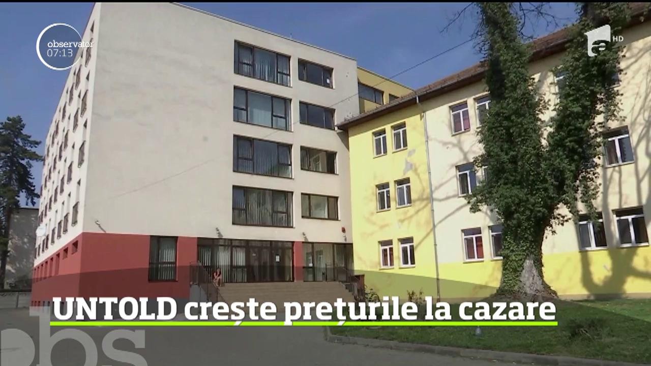 UNTOLD crește prețurile la cazare
