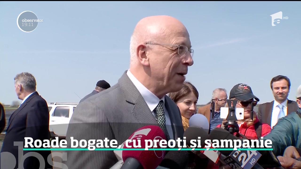 Prima cultură de sparanghel din Rom&acirc;nia a fost binecuv&acirc;ntată de preoţi, iar ministrul Daea şi-a dorit şi o festivitate agricolă