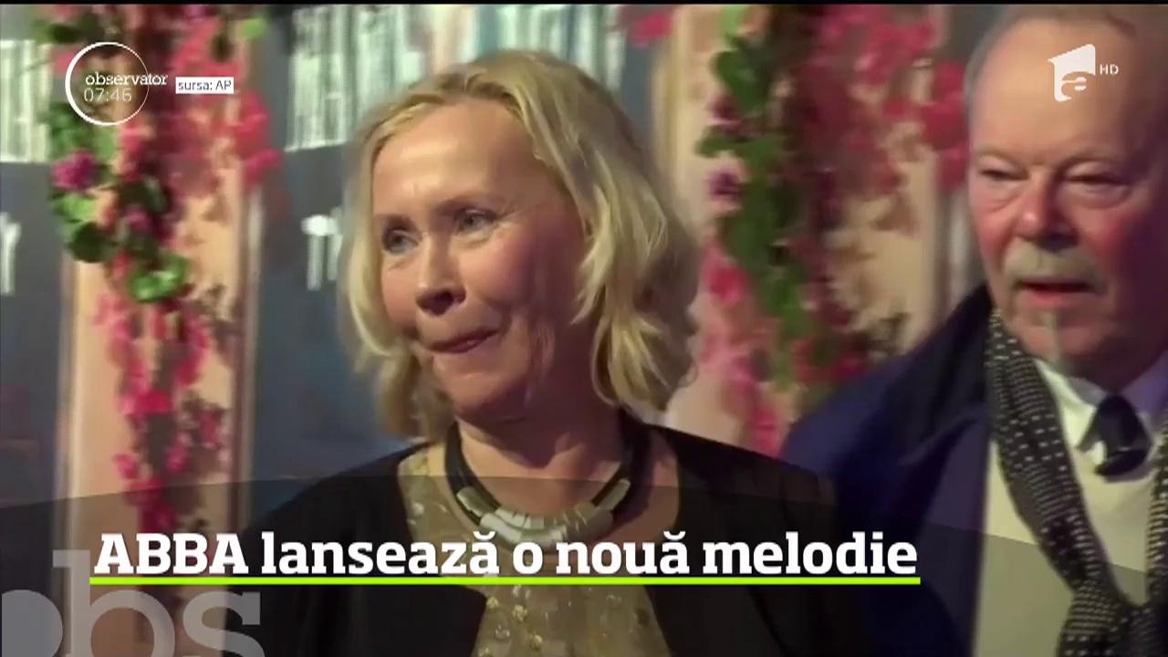 Legendara trupă ABBA va lansa o nouă melodie, &icirc;n toamna acestui an