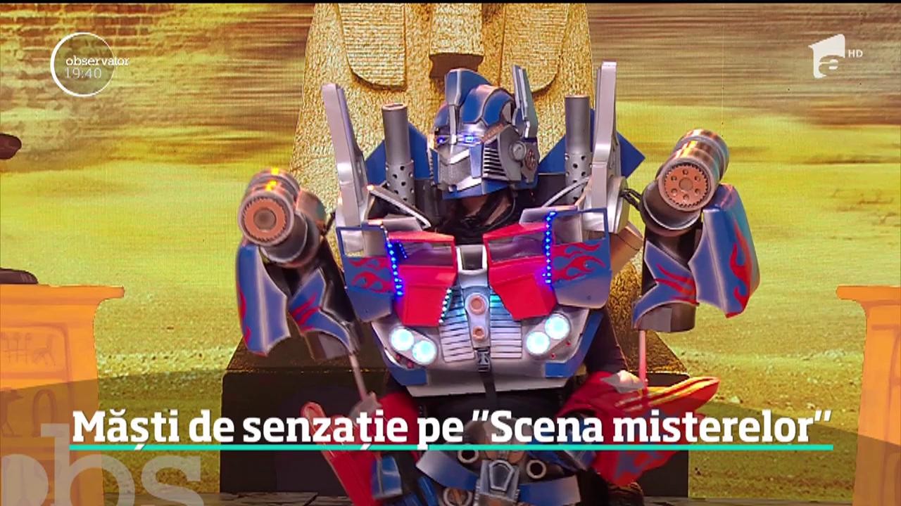 Măști de senzație pe Scena Misterelor, emisiune prezentată de Dan Negru