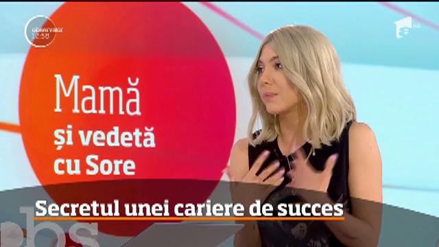 Sore, &icirc;ntre viața de mamă și cea de artist. Cum se descurcă c&acirc;ntăreața