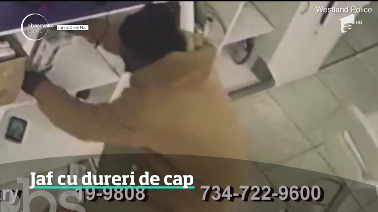 Jaf cu dureri de cap &icirc;ntr-un magazin din Detroit