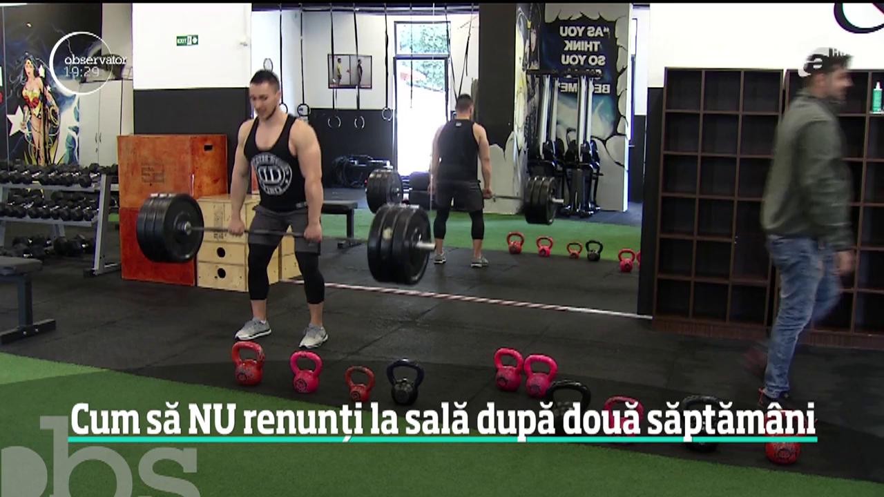 Cum să nu renunți la sală după două săptăm&acirc;ni