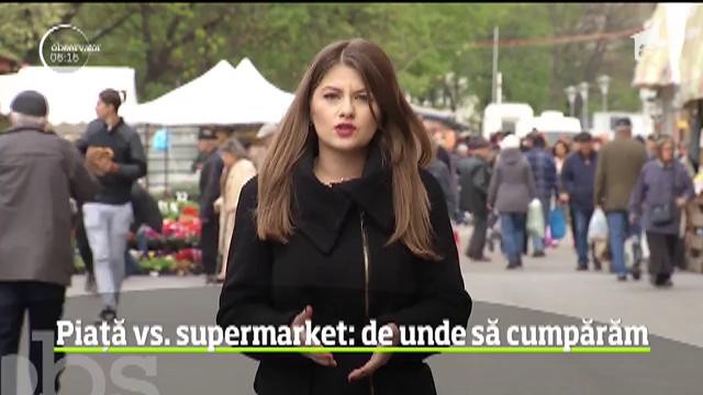 Comoditatea &icirc;i &icirc;mpinge pe rom&acirc;ni să facă cumpărăturile de la cel mai apropiat magazin. &Icirc;nsă, dacă &icirc;și doresc produse rom&acirc;neşti, n-ar strica să dea o fugă p&acirc;nă la piaţă