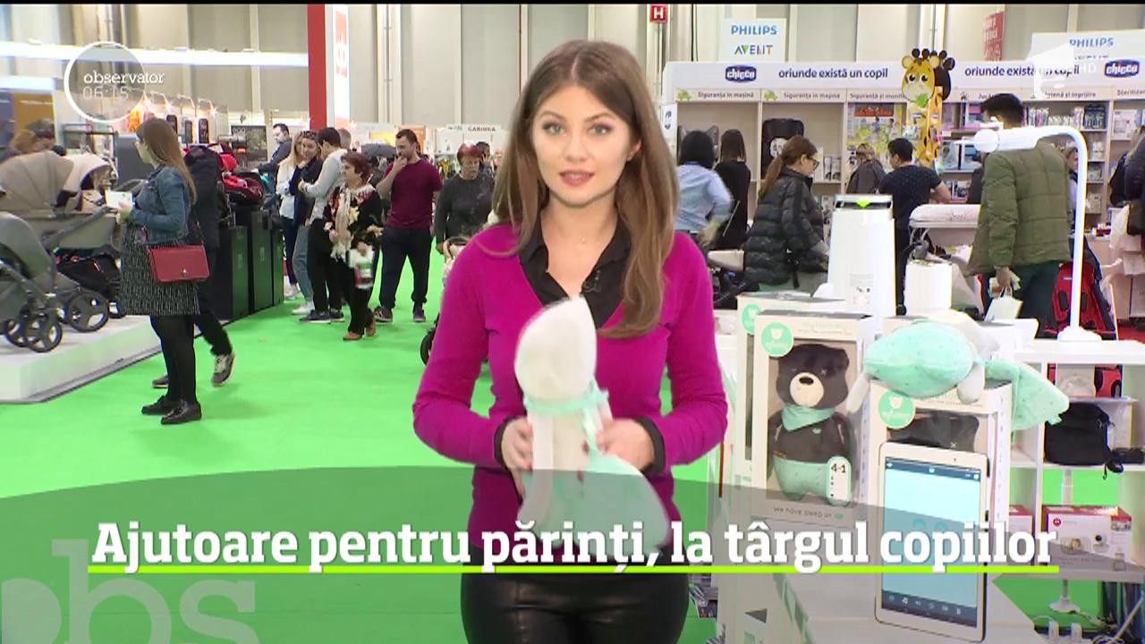 Ajutoare pentru părinți, la t&acirc;rgul Baby Boom organizat &icirc;n Capitală