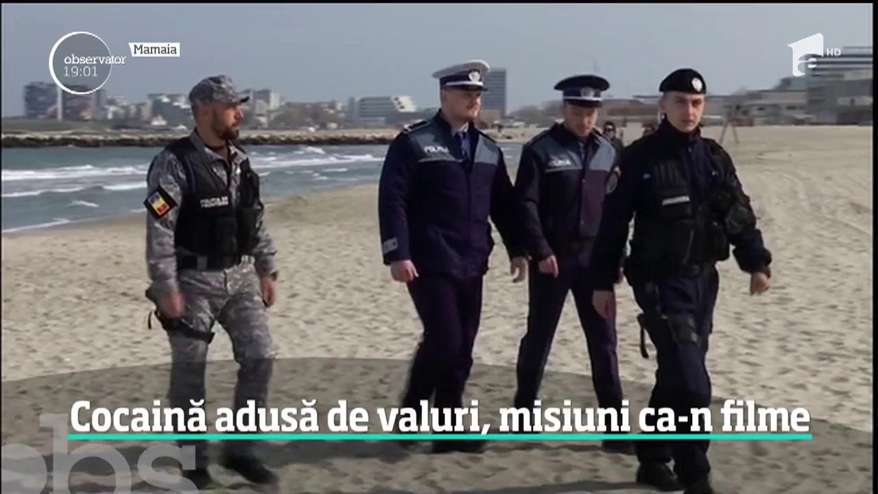 Operaţiune de amploare pe litoralul rom&acirc;nesc. Sute de kilograme de cocaină pură ajung pe mal, iar Poliţia a lansat un apel public fără precedent