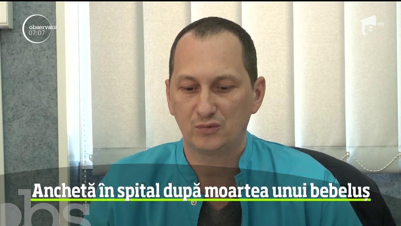 Anchetă la spitalul de pediatrie din Ploieşti, după ce un bebeluş a murit la c&acirc;teva ore după ce a ajuns acolo