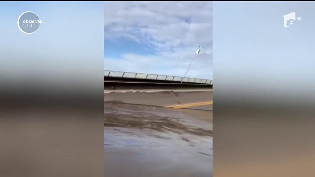 E stare de urgenţă &icirc;n Brazilia, după ce un pod construit peste un r&acirc;u s-a prăbuşit, iar două maşini au căzut &icirc;n apă
