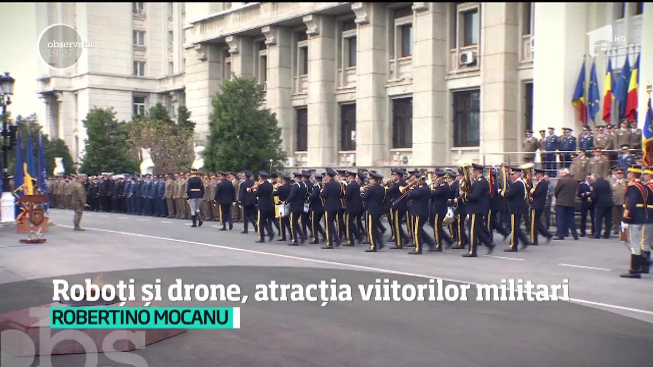 După 15 ani &icirc;n NATO, Rom&acirc;nia se laudă cu tehnică nouă. Copiii soldaţilor rom&acirc;ni au vrut să vadă cum lucrează părinţii lor