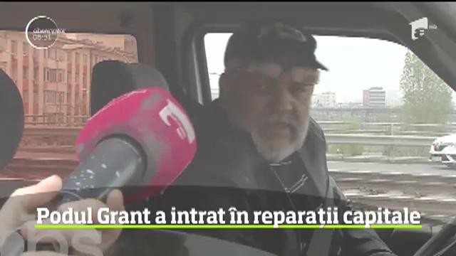 Podul Grant a intrat &icirc;n reparaţii capitale. Şi asta vine la pachet cu restricţii &icirc;n trafic
