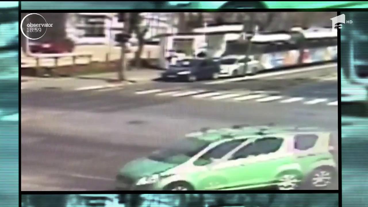 O vatmaniţă care ar fi uitat să tragă fr&acirc;na de m&acirc;nă a provocat un accident &icirc;n lanţ, &icirc;n Timişoara!