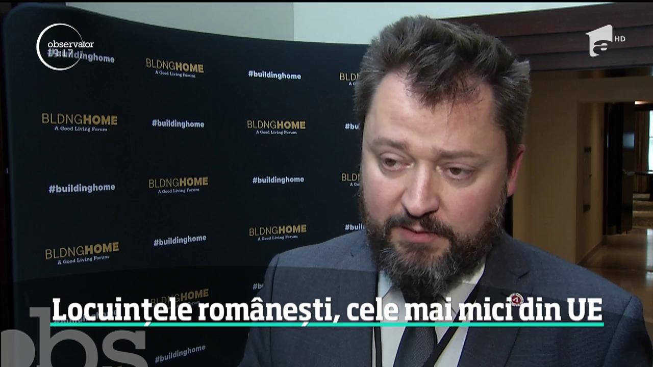 Locuinţele din Rom&acirc;nia, cele mai mici din UE