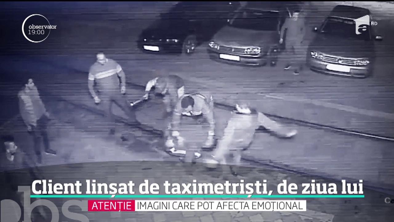 Mai mulţi taximetrişti din Galaţi au atacat cu răngi şi b&acirc;te un client!