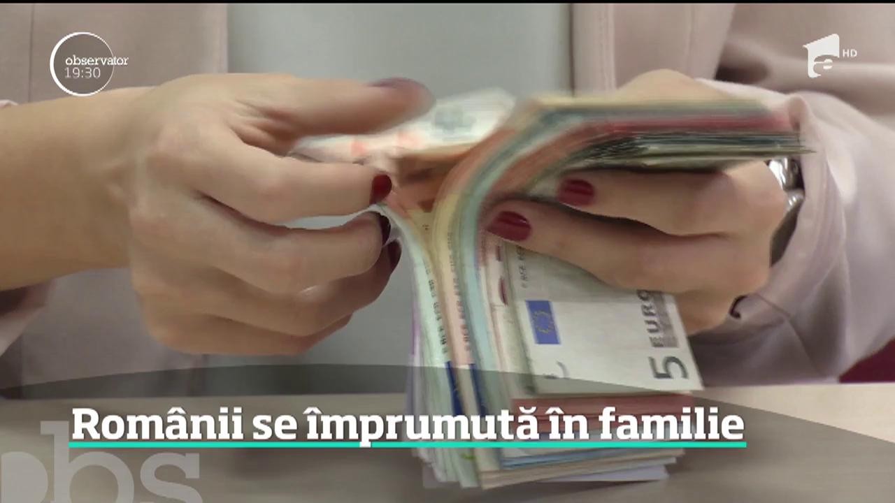 Rom&acirc;nii sunt veşnic datori! Apropiaţii sunt primii la care se &icirc;mprumută
