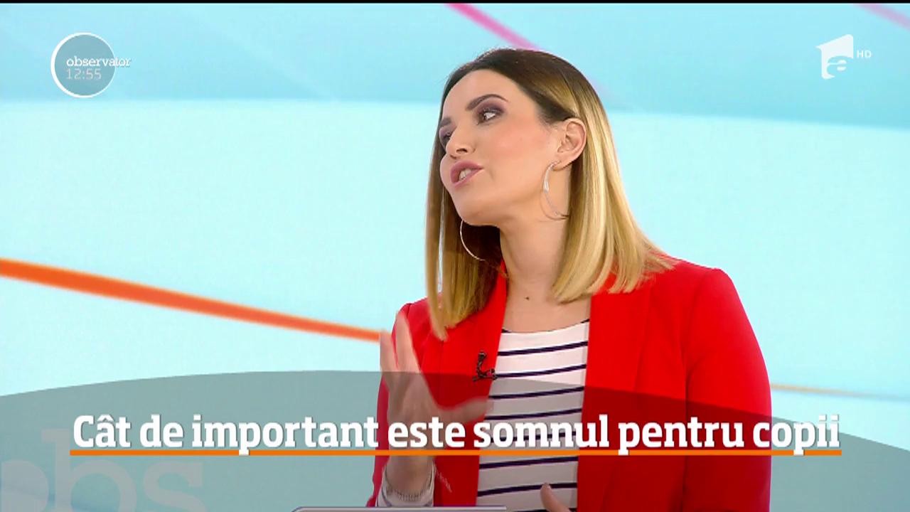 Ela Crăciun a venit &icirc;n platoul Observator, unde a discutat despre o alimentație echilibrată pentru a avea copii sănătoși