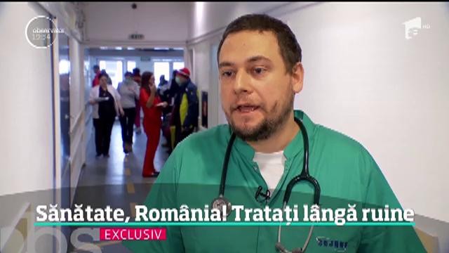 Campania "Sănătate, Rom&acirc;nia!": Spitalul Judeţean Braşov aproape că a devenit o ruină