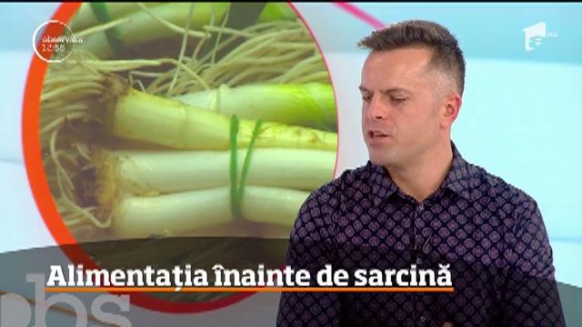 Valentin Bunea a venit &icirc;n platoul Observator, unde ne-a dat sfaturi despre o alimentatie corectă &icirc;nainte de sarcină