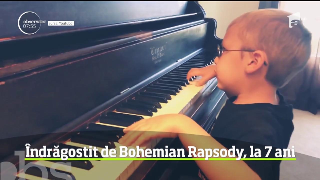 &Icirc;ndrăgostit de Bohemian Rapsody, la 7 ani