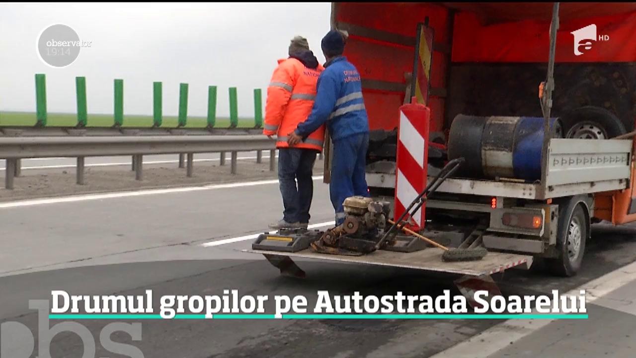 Autostrada Soarelui e plină de gropi şi mai sunt doar două săptăm&acirc;ni p&acirc;nă &icirc;ncepe exodul spre mare
