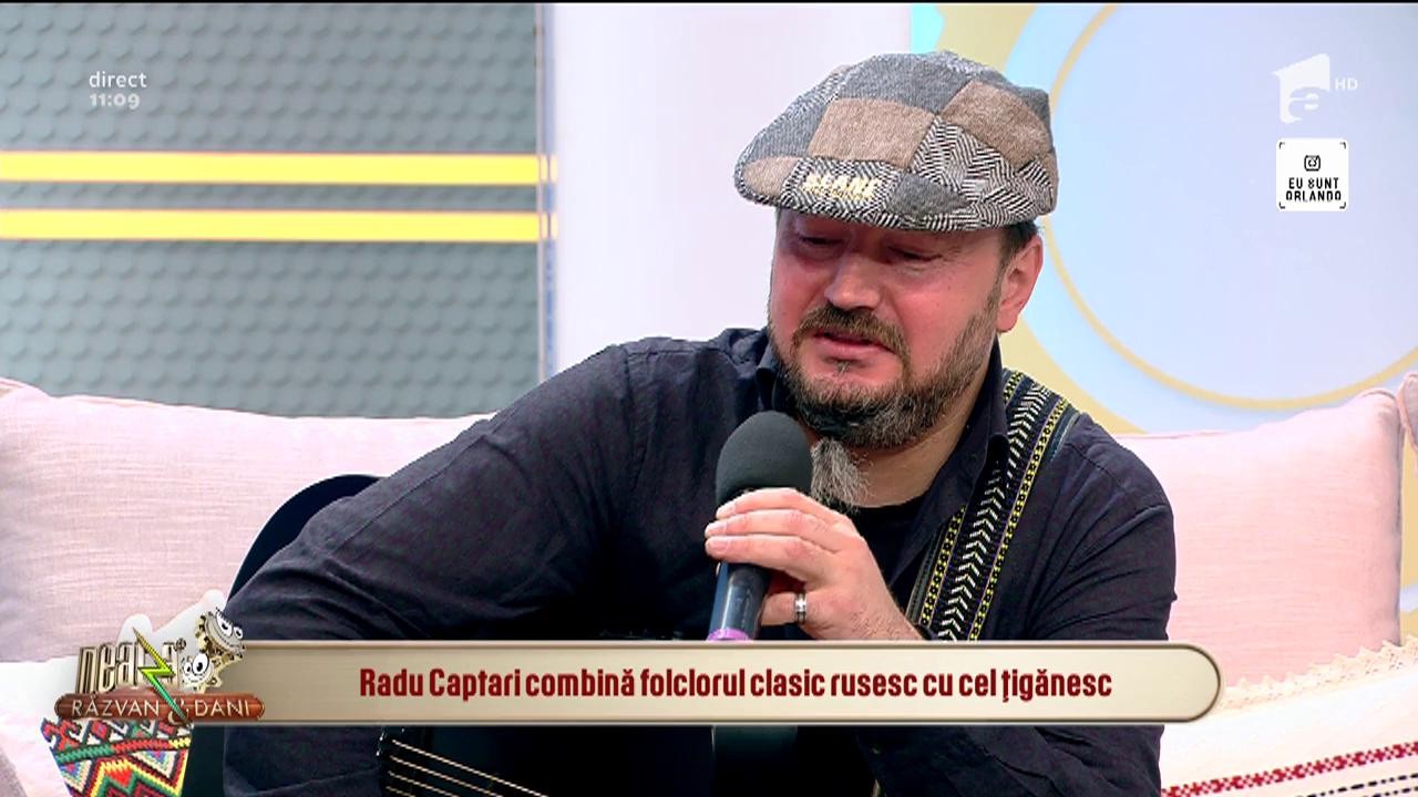Radu Captari, interpretul care &icirc;mbină folclorul clasic rusesc cu cel țigănesc: Am avut de cur&acirc;nd concert &icirc;n Irlanda