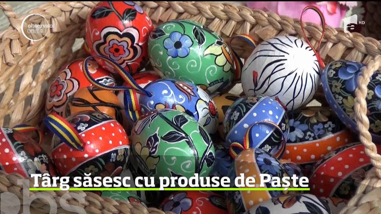 T&acirc;rg săsesc cu produse de Paşte &icirc;n Bistriţa-Năsăud