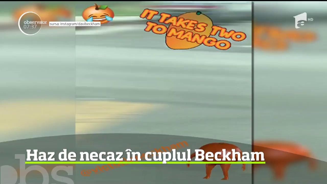 Distracţia &icirc;n cuplu e &icirc;ncă la ea acasă &icirc;n familia Beckham