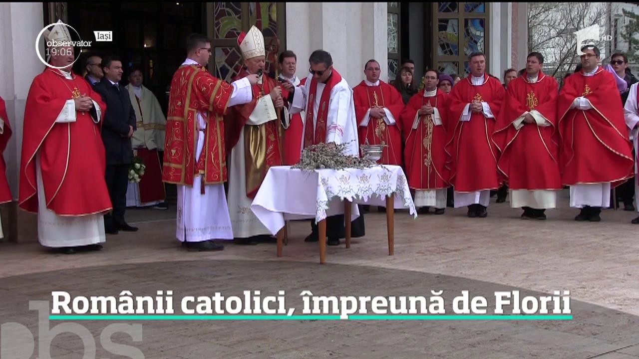 Catolicii din toată lumea au sărbătorit Duminica Floriilor