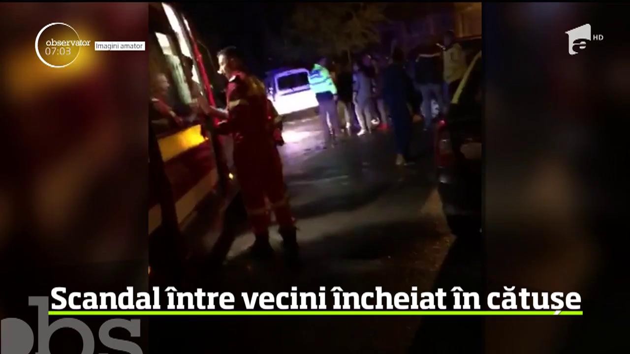 Scandal &icirc;ntre vecini &icirc;ncheiat &icirc;n cătuşe, &icirc;n Ştefăneşti Argeş
