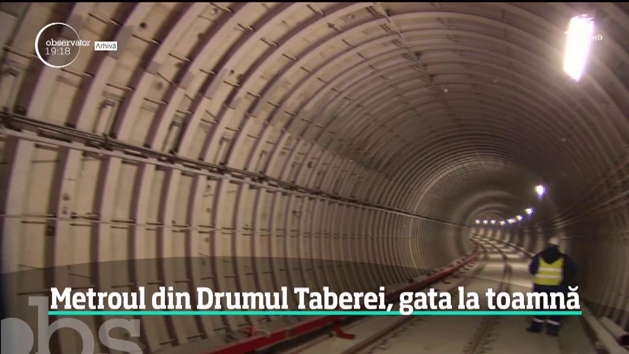 Metroul din Drumul Taberei, gata la toamnă. Este promisiunea ministrului Transporturilor, după cinci ani de &icirc;nt&acirc;rzieri